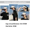 Lattice Print Fashion Empty Top Cycling Sports Sunscreen Sun Visor Elastic Adjustable Tennis Hat Baseball Cap Gorras 220617