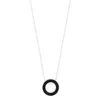 Pendentif Colliers Simple Rond Sautoirs Pour Femmes Noir Blanc Coréen Clavicule Collier Bijoux Collier FillesPendentif