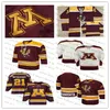 Nivip Özel Erkekler Minnesota Gophers Hokey Jersey Phil Kessel Blake Wheeler Ben Meyers Matthew Knes Blake McLaughlin Jackson Lacombe Sammy Walker