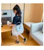 Eğlence Kız Çocuk Çanta Koltukaltı Mektup Omuz Messenger Rahat Taşınabilir Mini Moda Kadın Tuval Çanta