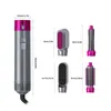 Hair Dryers Comb 5 in 1 Air Brush Professional Electric Curling Iron Straightener Hairs Dryer Styling Tools Household Air Wrap Cur2511810