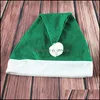 Party Hats Kids Christmas Knitted Caps Baby Santa Claus Knitting Infant C Dhqhc