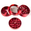 Sharpstone Concave Herb Grinders Smoking Accessories With Unique Logo Multi Colors 4 Layers 4 Specifications Zinc Alloy For Glass Bongs