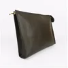 Designer clutch for men tote cosmetic bag women big travel organizer storage wash Plaid leather make up bags man purse luxury Cosmetic case shoulder lady envelope