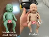 7" Junge Micro Preemie Ganzkörper-Silikon-Babypuppe „Joseph" Lebensechte Mini-Rebornpuppe Surprice Children AntiStress 220630