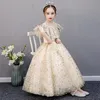 Robes de fille Sequin dentelle filles robe mariage enfants pour Costume longue princesse carnaval enfants vêtements formels