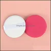 Cleaning Tools Accessories Skin Care Devices Health Beauty Facial Powder Foundation Puff Professional Round Shape Portable Daq2552350