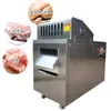 다기능 냉동 쇠고기 큐브 큐브 다이커 치킨 가슴 다이 싱 기계 상업용 가금류 고기 골격 절단 기계 판매 3000W