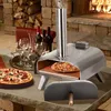 High Quality Portable Pizza Oven Outdoor BBQ Picnics Baking Oven 403 Stainless Steel Barbecue Oven