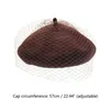 Donna Donna Autunno Inverno Caldo Berretto di lana Berretto Mistero Velo a rete Stile Donna Outdoor Cappelli eleganti Cappello a cuffia Y1QD J220722