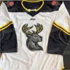 MitNess ECHL Iowa Heartlanders 2022 Prairie Rose Troisième maillot de hockey sur glace personnalisé avec n'importe quel numéro et nom pour hommes et femmes, tout cousu