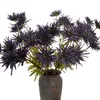 ONE Faux Feu D'artifice Chrysanthème Fleur Branche 78cm Long Rétro Couleurs Tige Chrysanthème pour Arrangement Floral Décoration