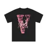 シリーズYoungboy Lightning Big Vプリント緩いストリートファッション半袖Tシャツ夏