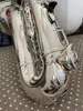 Silver YTS-82ZS structure B-flat professional tenor saxophone all-silver manufacturing comfortable feel Tenor sax high-quality sound