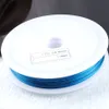 0.45mm 1Roll Beaded Wire Cord Thread For Bracelet Or Necklace Jewelry Making Accessories 45m BH301