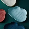 Dishes & Plates 1PCS Creative Cloud Shape Candy Nuts Seeds Dry Fruits Plastic Bowl Breakfast Tray Home Kitchen Supplies
