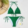 Lüks Tasarımcı Kadın Mayo Yüzme Bikini Mayo Yüzme Plajı Yüksek Kaliteli İki Kalıcı Seksi Basit Kesim Işyaları Bikinis Banyo iç çamaşırı