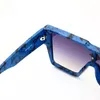 Diseñador de lujo gafas de sol frescas Primavera nuevo cuadrado de alta calidad desgaste cómodo en línea celebridad moda gafas modelo estilo con caja original 58-19-142