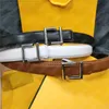 Fashion Belts For Women Designer Luxury Belt Brand Classic Letter Gold Buckle Narrow Belts High Quality Cowskin Genuine Leather Waistband