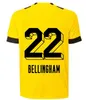 23 24 Reus Reynaサッカージャージ2023 2024カップバージョンDortmund Kamara Hummels Adeyemi Brandt Shirt Hazard Bynoe-Gittens Kid