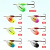 FISH KING Metal Fishing Lure 4g 4.8g 7g 10g 14g Spinner Bait High Quality Hard Baits Treble Hook Tackle For Pike 220812