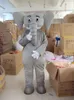 Trajes da mascote Traje da mascote do elefante Fancy Dress Cartoon Animals Wild Doll Clothing Halloween Xmas Parade Suits Outdoor Jumpsuit Customiz