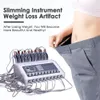 Body Sculpting Massager EMS Electrode Muscle Stimulation Slimming Machine Figure Electric Stimulator Equipment with infrared light8887911