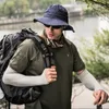 Chapeaux de randonnée pour femmes hommes chapeau de pêche à large bord chapeau de protection solaire hommes casquette de pêcheur pliable homme femme printemps été extérieur seau casquettes