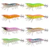 8PCS Bag Luminous Egi Fishing Lure Squid Bait Jigs Octopus со светящимися ногами 8 цветов 220721