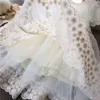 Blanc Dentelle Fille Robe D'été Tutu Bébé Fille Vêtements Décontractés Enfants Filles Robes Pour La Fête Et Le Mariage Princesse Enfants Vêtements Y220510