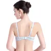 Vrouwen Zomer Sexy Ultradunne Perspectief Bras V-hals Push Up Borst Pad Kant Nylon Ademend Elasticiteit Comfortabele vrouwen Bras L220726