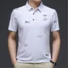 Roupas de golfe masculinas vestem homens de manga curta roupas de camiseta esportiva de roupas para fora da camisa de verão