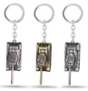 Keychains Tank Keychain World Game mini cadeau pendentif pour l'homme brave frère mari bijoux de bijoux Emel22