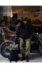 US alta qualidade A2 couro militar motocicleta motociclista roupas à prova de vento inverno preto bombardeiro jaquetas de vôo para homens quentes 220816