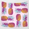 Différents Styles Ananas Beauté Panier Paysage Tropical Mur Art Mur Tapis Carré Tapisserie Décor À La Maison Tapisserie J220804