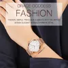Armbandsur Rose Gold Womens Watches Luxury Fashion Ladies Watch High Quality Quartz armbandsur 30m vattentät kvinnlig armband Clockwristwa