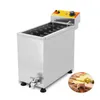Beijamei koreanska ost varmkorv Pinnar Mozzarella Fryer Spis Electric Gas Corn Dog Deep Frying Machine
