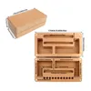 Multi-function Smoking Natural Wood Portable Dry Herb Tobacco Preroll Rolling Roller Cigarette Holder Cigar Stash Case Tips Storage Box Tray Machine DHL Free