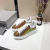 2022 Designer Hommes Chaussures Baskets Chaussure Décontractée En Daim Cuir De Veau Semelle Extérieure En Caoutchouc Luxurys Designers Baskets Haut Top Running Trainerssize34-46