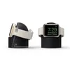 Portable Round Silicon Smart Watch Dispositivo indossabile Supporto per supporto Supporto ambientale Dock per Apple Watch Series 7 6 5