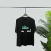 Mens Letter Print T Shirts Black Fashion Designer Summer High Quality Top Short Sleeve Size S-5XL#30