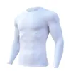 Men's T-Shirts Fitness T-shirt Men Sports Tee Tops Compression Shirt Muscle Workout Autumn Brand Gym Clothing Bodybuilding Long Sleeve T Shi