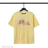 2022 T-shirty Anioła Trenda Palmowa Dekapitowana Teddy Bear Print T-shirt Los Lose Men's and Women's Wear List Krótkie Sleve11 10b