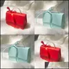 Gift Wrap Event Party Supplies Festive Home Garden Aa Solid Color Candy Box With Ribbon Red Portable Small Paper Boxes Originality Marry E