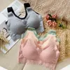 Bras For Women Hot Top Newest 5D Wireless Contour Bra Lace Breathable Underwear Seamless For Running Top L220727