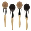 Gandoue en bois Brosse de maquillage doux en poudre lâche Brosse de fond de teint Brosse de beauté Brosses cosmétiques