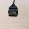 10pcs/Lot IDE Güç Adaptörü USB Dişi Dönüştürücü Şarj Güç Kablosu 5V Siyah 35cm PC DIY için