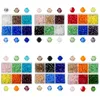 600pcs Großhandel 4mm Rhombusglaskristallperlen Bicone Facett österreichische Perle Stickerei für Schmuck Herstellung heißer Verkauf