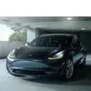 سيارة مصباح رأس شعاع عالية للسيارة ل Tesla Model 3 17+ مجموعة الأمامي الأزرق Drl إشارة الدوران LED مصابيح النهار