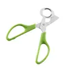 Quail Egg Cutter Scissors Tools Stainless Steel Quail-Egg Scissors for Home Metal Egg-Cutter Green Yellow Black Red SN6689